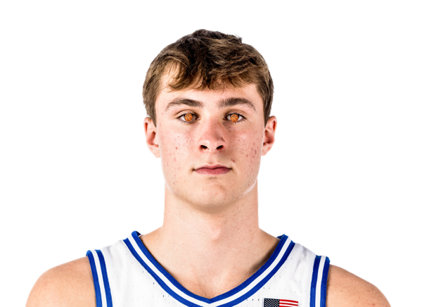 Cooper Flagg with basketballs for eyes